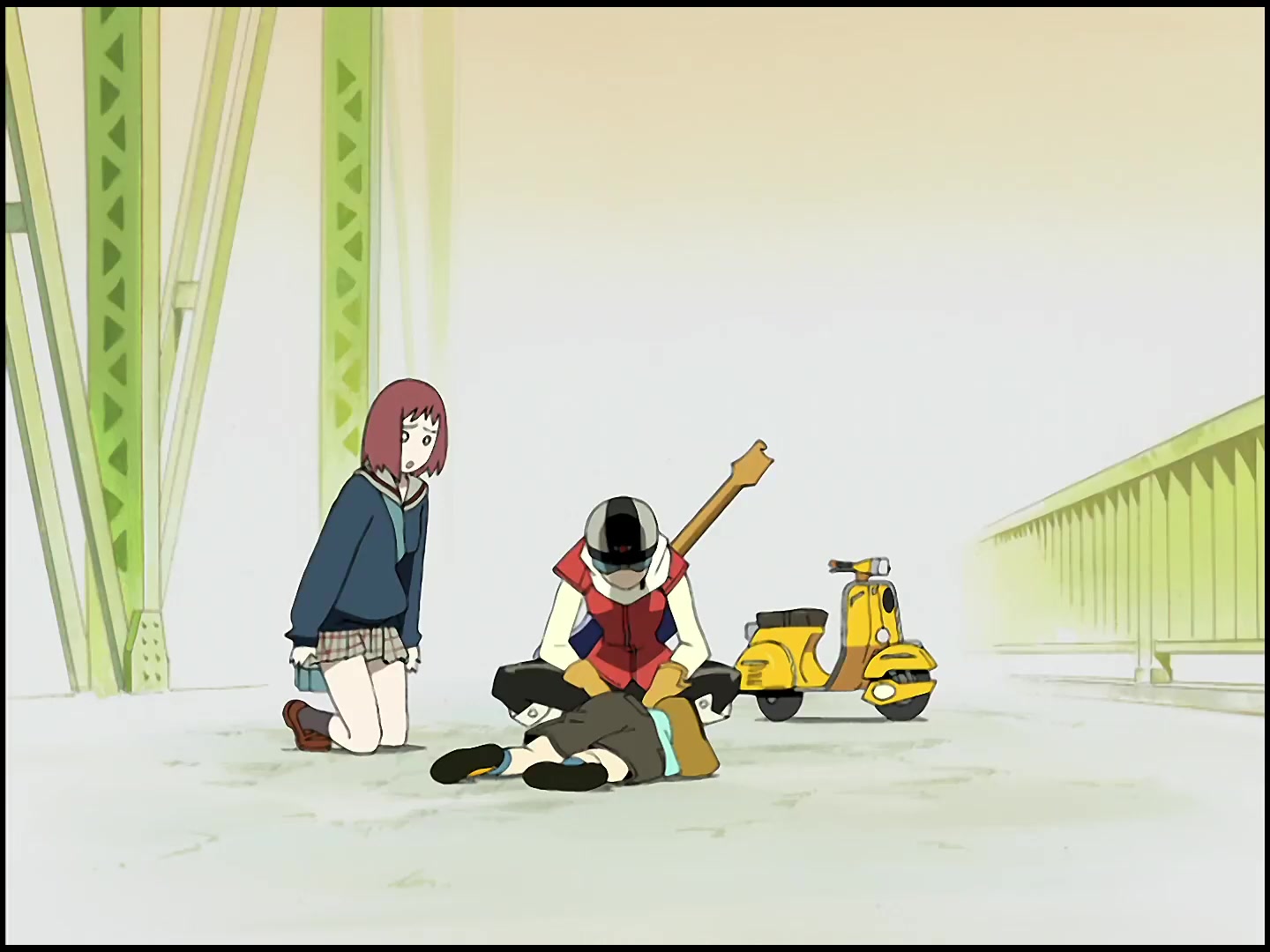 [Tsukyio Editing Resources] FLCL (Episode 1) Raw Clips (72) (tsukyio.com).mp4